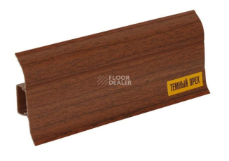 Плинтус Ideal Comfort 55mm Орех темный 293 фото 3 | FLOORDEALER